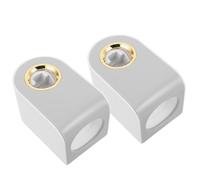 TOGEVAL 2pezzi Dispenser Dentifricio Automatico Supporto Ventosa da Parete Erogazione senza Sforzo da Bagno Completo per Ragazzo Ragazza e Adulti Soluzione per Risparmiare