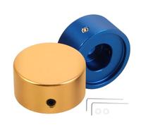 TOGEVAL 2pezzi Pedal Cap Per Chitarra Interruttori Antiscivolo Blu e Protezione Per Elettrici La Precisione e Controllo Performance