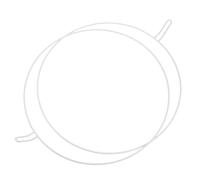 TOGEVAL 2pezzi Supporto per Zanzariera Lettino Anelli in Ferro Resistenti per Baldacchino Culla Facile da Montare Leggero e Smontabile Compatibile con Reti per Ragazzo Ragazza