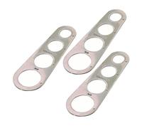 TOGEVAL 3 pezzi Misuratore Spaghetti Acciaio Resistente Dosaspaghetti Righello Porzioni Pasta Utensile Cucina Anti-ruggine per Persone Ristorante e Casa