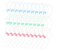 TOGEVAL 30 Scatola Dentini da Latte in Plastica con Cordino Organizer Portabile per Contenitore Denti per Ragazzi e Ragazze Custodia Ricordo per Denti Perduti