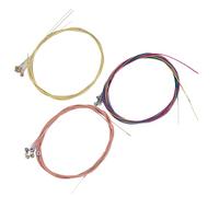TOGEVAL 3sets Corde Metalliche Coloratper Chitarre Acustiche e Classiche Corde Di Ricambio Per Strumenti Musicali Accessori Per Musicisti Movimento