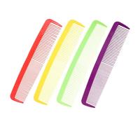 TOGEVAL 4pezzi Giant Funny Comb Props for Halloween Cosplay Oversized Hair Brush for Clown Costumes Huge Detangling Comb