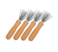 TOGEVAL 4pezzi Pettine Spazzola Per Strumento Pulizia Per Rimozione Dei Pettine Per Spazzola Per