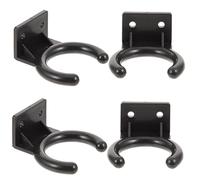 TOGEVAL 4pezzi Supporto Microfono Parete Porta Microfono Leggera Per Ktv Casa e Conferenze Design Compatto e Facile Da Installare Accessorio Per Microfoni Cablati e Wireless Resistente e