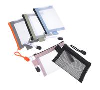 TOGEVAL 5 pezzi Mini Borse Cosmetiche con Cerniera per e Accessori per Viaggi e Ufficio Disponibili Vari Colori