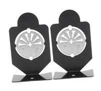TOGEVAL 5 Set Bersagli Rotanti in Metallo Target Compatti E Resistenti Per Allenamento Sicuro E Portatile Per Pratica Precisione E Tiro 2 * 5