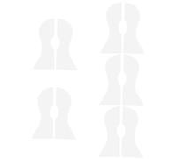 TOGEVAL 5sets Battipenna Per Ukulele Decorazione Antigraffio Per Acustiche Ed Elettriche Design e Facile Applicare e Rimuovere