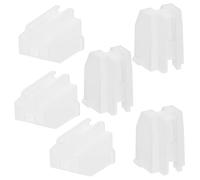 TOGEVAL 6 pezzi Protezione Stylus Giradischi Copri Puntina Vinile in Plastica Resistente Antistatico e Compatibile con Diverse Testine Custodia Protettiva Ago Giradischi Facile da