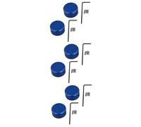 TOGEVAL 6 Set pedali per chitarra pedaliera chitarra pedalboard chitarra accessori per cappelli toppers del pedale cappuccio per effetti per chitarra topper dell'interruttore a pedale Blue