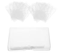 TOGEVAL 60 pezzi Cerotti Auricolari in Silicone Trasparente Nastro Correttivo Verticale per Orecchie Sventola Adesivi Invisibili Resistenti al Sudore per Uso Cosmetico Femminile