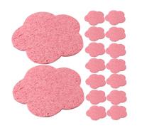 TOGEVAL 60pezzi Spugnette Compressed Forma Di Fiore Per Rimozione Makeup e Pulizia Viso Spugne Cellulosa Per Uso Delicato