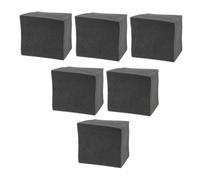 TOGEVAL 6pezzi Pannello Fonoassorbente Per Isolamento Assorbimento Rumore Per Studi e Domestici