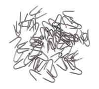 TOGEVAL 70 Pezzi Chiodi U per Fissatori Resistenti Antiruggine per Telo Pacciamatura e Recinzioni per Ancorare Tende e Tubazioni Irrigazione