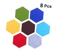 TOGEVAL 8 Pezzi Bacheca in Multifunzione per Casa e Aula Decorativa e Morbida per Foto Gioielli e Memo Colori Creativi Colore Casuale