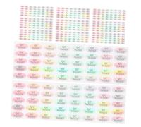 TOGEVAL 800 pezzi Etichette Qc Passed Ovali Impermeabili in PVC Adesive Resistenti per Magazzino Controllo Qualità e Spedizione Facili Applicare e Rimuovere