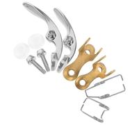 TOGEVAL Accessori Per Tromba Chiave Per Valvola Ad Acqua Viti Cuscinetti in Gomma e Basi Componenti Di Sostituzione Per Strumenti Musicali