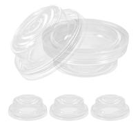 TOGEVAL Accessori Tiralatte 4 Pezzi in Silicone Trasparente per Allattamento al Seno, Coppette Compatte per Tiralatte Manuale ed Elettrico, Parti Sostitutive Sicure e Leggere per Ragazzo