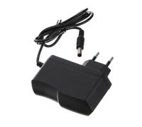 TOGEVAL Adattatore di Alimentazione DC con Connettore EU Nero Compatibile Caricabatterie Portatile per Uso Domestico e Viaggio Materiale Plastica Resistente