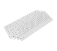 TOGEVAL Adesivi Numerici Autoadesivi per unghie 4 Fogli Codifica a Colori Etichette Numerate per Organizzazione Efficiente e Inventario Smalti Adesivi Piccoli per Nail Art e Gestione
