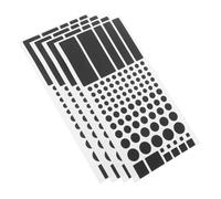 TOGEVAL Adesivi Oscuranti Led Per Apparecchi Elettronici, Set 4 Pezzi, Nastro Leggero Blackout Per Router, Orologi e Dispositivi, Controllo Regolabile Luminosità Per Migliorare Sonno