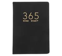 TOGEVAL Agenda Settimanale 2026 A5 Tascabile Nero con Copertina Rigida Diario di Monitoraggio Abitudini e Organizzatore Mensile per Studenti e Viaggi