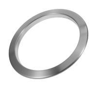 TOGEVAL Anello Coperchio Cestino Incassato in Acciaio 430 per Piano di Lavoro Cucina Occhiello per Spazzatura da Incasso Nell’Armadio Coperchio Bidone Rifiuti 21 CM Apertura a Ribalta