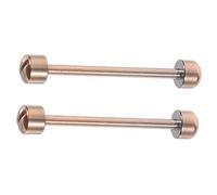TOGEVAL Aste per Viti Orologio 2 Pezzi Tubo a Vite per Cinturino Rosa 20 Mm Avvitabile Accessorio Riparazione per Orologiai e Gioiellieri
