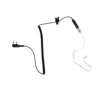 TOGEVAL Auricolare Intercom Pin con Pulsante Parla-ascolta Cuffie Acustiche Antirumore Leggere Compatibili con Radio Portatili e Microfoni di Comunicazione