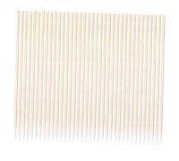 TOGEVAL Bastoncini di Cotone con Punta Appuntita 400 Pezzi in Cotone e Legno, Leggeri e Igienici per Applicazioni Domestiche e Progetti di Artigianato