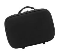 TOGEVAL Borsa Organizer Da Barbiere in Nylon, Valigia Da Parrucchiere Grande Capacità, Custodia Leggera e Portatile, Nera, Per Parrucchieri, Barbieri e Truccatori