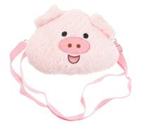 TOGEVAL Borsa Tracolla Piccola per Ragazze Design Suino Rosa Marsupio Outdoor Leggero e Capiente Pouch Porta Cosmetici e Oggetti Quotidiani Regalo per Bambine e Studentesse