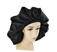TOGEVAL Cappello Notte Extra Large Sete e Doppio Elastico per Tuoi Mentre Dormi Colore Accessorio per La Dei