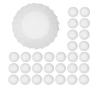 TOGEVAL Carta da Forno Oleata per Pirottini 6 Pollici Set 100 Pezzi Antiaderente Resistente Alte Temperature per Cheesecake Muffin e Friggitrice ad Aria Pirottini per Dolci e Stampi