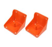 TOGEVAL Cattle Block Holder e Thickened Sheep Salt Lick Container per Allevamenti, Set 2 Pezzi Fondo Antiscivolo e Struttura Robusta, Mangiatoia Salina per Bestiame Facile da Montare e Durevole