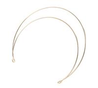 TOGEVAL Cerchietto Dorato da Dea Corona Copricapo Metallico per Feste Matrimonio e Halloween Accessorio Chioma Unisex