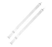 TOGEVAL Cinghia Centrale per Rete da Tennis in Nylon Regolabile a Sgancio Rapido Set 2 Pezzi Supporto Stabile per Gare e Allenamenti Accessorio Portatile per Club e Scuole Sportive