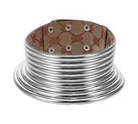 TOGEVAL Collana Africana Punk da Donna Choker Stile Antico Collare Statement Robusto e Leggero per Feste e Festival