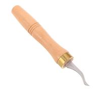 TOGEVAL Coltello Scanalatore per Violino con Manico in Legno Strumento Luthier per Pulizia e Riparazione Precisa delle Scanalature Utensile Professionale per Officina di Liuteria