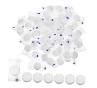 TOGEVAL Compresse di Asciugamani Compressi Mini in Cotone 100 Pezzi, Panni Compressi Usa e Getta Leggeri e Assorbenti per Viso e Mani, Tascabili per Sport, Viaggi e Attività All'aperto