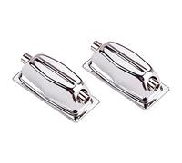 TOGEVAL Connettore Per Tamburo Metallico Doppia Estremità, Gancio Ad Artiglio Per Rullante e Grancassa, Blocchetto Robusto in Metallo Per Parti Di Batteria, Accessori Per Set Di Timpani Professionali