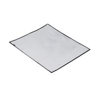 TOGEVAL Coperta Ignifuga per Barbecue da Campeggio, Stuoia Resistente al Calore 105x60 Cm Doppio Rivestimento in Silicone e Fibra di Vetro, Tappetino Isolante Portatile per Picnic