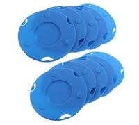 TOGEVAL Copertura a Ventosa Antiscivolo da 150 MM per Asta Portabandiera Auto Set 10 Pezzi Base Protettiva Resistente Agli Agenti Atmosferici per Esposizione Bandiere su Veicoli e