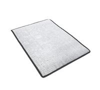 TOGEVAL Copertura Parasole Magnetica per Lavatrice a Carica Frontale 50x70 Cm Barriera Termica Isolante in Lamina di Alluminio, Protezione Solare UV per Esterni, Telo Copribiancheria
