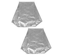 TOGEVAL Copertura per Avvolgitubo da Giardino Verticale Oxford 210d Resistente ai Raggi UV 2 Pezzi 66x63x88 Cm Protezione Antipolvere per Carrello Supporto Tubo Esterno