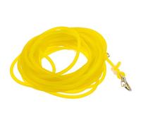 TOGEVAL Corda Elastico da Pesca 4mm x 8m con Moschettone Doppio, Cavo Antismarrimento Regolabile per Attrezzature Outdoor, Kayak, Immersioni e Sport Acquatici