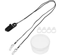 TOGEVAL Cordino di Sicurezza Anti-Smarrimento per Amplificatore Acustico con Clip Versatile Leggero e Confortevole Compatibile con Apparecchi Acustici per e Anziani Protezione