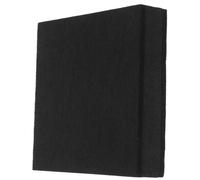 TOGEVAL Cuscinetti Isolanti per Monitor Studio in Gomma e Plastica, Pad Isolamento Acustico Nero per Batteria e Pavimento, Riduzione Rumore per Registrazione e Riproduzione