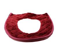 TOGEVAL Cuscino Copriwater Termico Lavabile con Zip Imbottitura Spessa e Ampia per WC Copertura Calda Antigelo per Bagno Facile da Installare e Rimuovere