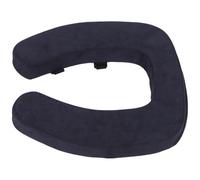 TOGEVAL Cuscino per Sedile Wc Imbottito Spessore Extra Fodera Antiscivolo Grigio, Copriwater Isolante Invernale Rialzo Ergonomico per Anziani e Comfort Domestico Lavabile